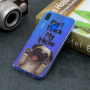 Plastový kryt mops pro Huawei Nova 3i - transparentní