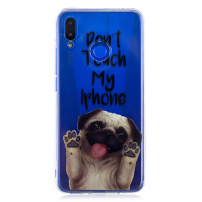 Plastový kryt mops pro Huawei Nova 3i - transparentní