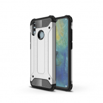 Super odolný kryt Armor pro Honor 10 Lite - stříbrný