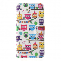 Flipové pouzdro sovy pro Huawei P30 - barevné