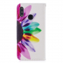 Flipové pouzdro květina pro Honor 10 Lite / Huawei P Smart (2019) - barevné