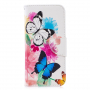 Flipové pouzdro motýli pro Honor 10 Lite / Huawei P Smart (2019) - barevné