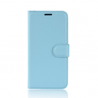 Flipové pouzdro s texturou kůže pro Huawei P30 Pro - modré