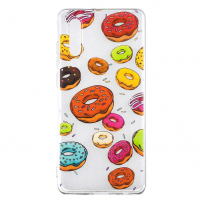 Plastový kryt donuty pro Huawei P30 - transparentní