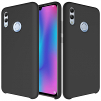 Silikonový kryt Liquid pro Honor 10 Lite / Huawei P Smart (2019) - černý