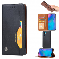 Kožené flipové pouzdro pro Huawei P30 Pro - černé