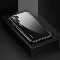 Usams Mant čirý kryt s rámečkem pro Huawei P30 Pro - černý