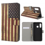 Flipové pouzdro vlajka USA pro Huawei P30 Lite