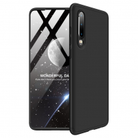 GKK složený kryt z tvrdého plastu pro Huawei P30 - černý