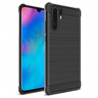 Imak Vega plastový kryt s broušenou texturou pro Huawei P30 Pro - černý