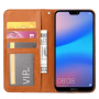 Flipové peněženkové pouzdro pro Huawei P30 Lite - hnědé