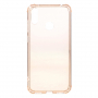 Plastový transparentní kryt pro Huawei Y7 (2019) - růžovozlatý