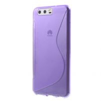 Plastový kryt S-Line pro Huawei P10 - fialový