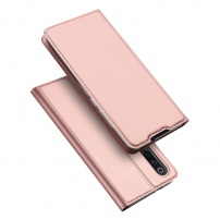 Dux Ducis Skin Pro kožené pouzdro pro Xiaomi Mi 9 - růžovozlaté