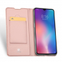 Dux Ducis Skin Pro kožené pouzdro pro Xiaomi Mi 9 - růžovozlaté