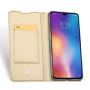 Dux Ducis Skin Pro kožené pouzdro pro Xiaomi Mi 9 - zlaté