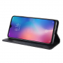 Flipové koženkové pouzdro vintage pro Xiaomi Mi 9 - černé