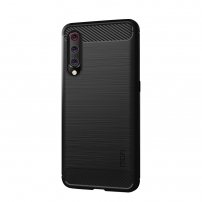 Mofi kryt s broušenou texturou pro Xiaomi Mi 9 - černý