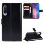 Peněženkové koženkové pouzdro pro Xiaomi Mi 9 - černé