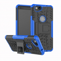 Odolný kryt se stojánkem pro Google Pixel 2 - modročerný