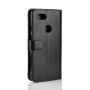 Peněženkové pouzdro z koženky pro Google Pixel 3XL - černé