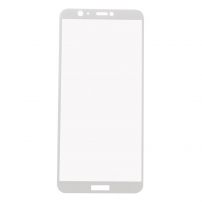 Tvrzené 3D sklo pro Huawei P Smart - bílé