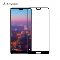 Amorus Tvrzené sklo 3D pro Huawei P20 - černé