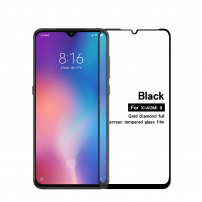 Pinwuyo Tvrzené sklo 3D pro Xiaomi Mi 9 - černé