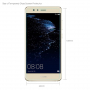 Tvrzené sklo 2,5D pro Huawei P10 Lite - čiré